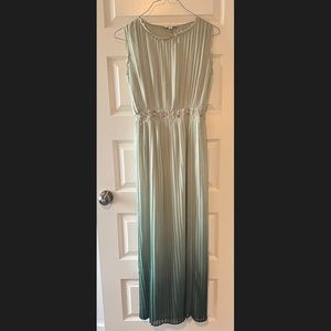 LC Lauren Conrad Runway pleated chiffon ombre gown